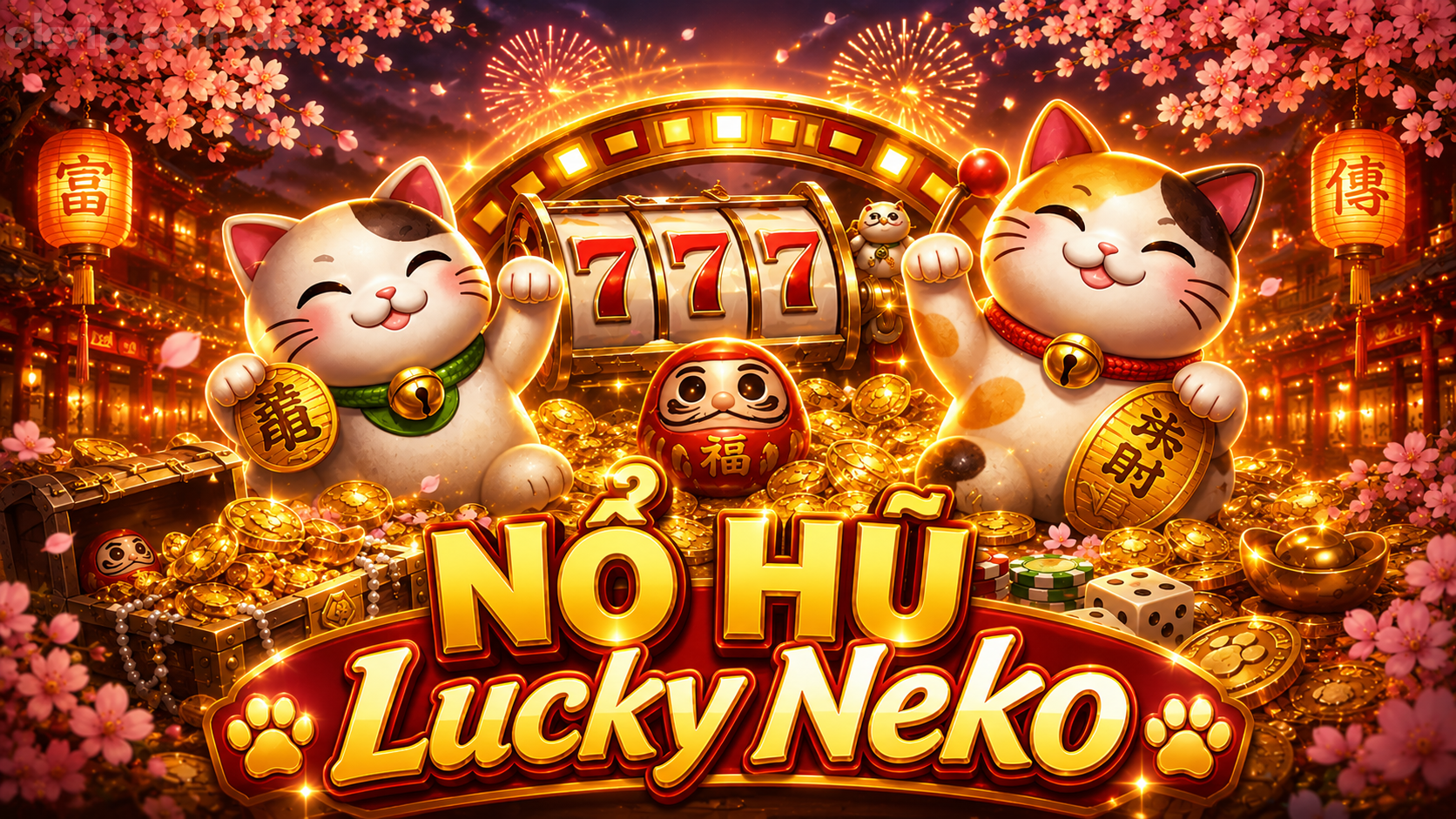 Lucky Neko (Mèo Thần Tài): Wilds-on-the-Way & Mèo Nhân Hệ Số